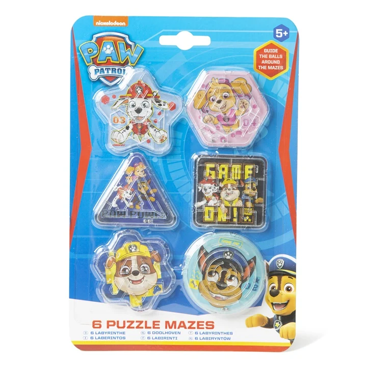 PAW PATROL мини лабиринт 6 бр.