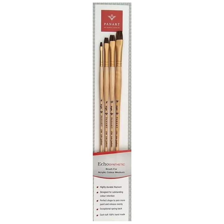 PanArt Bright ES-02 Комплект плоски четки