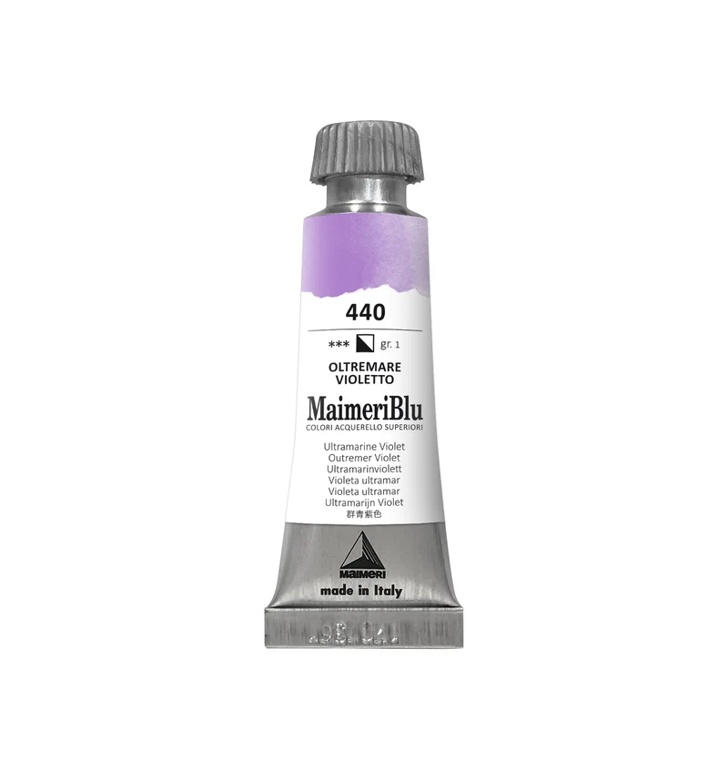 Profesionalna akvarelna barva MAIMERI Maimeri Blu 12 ml