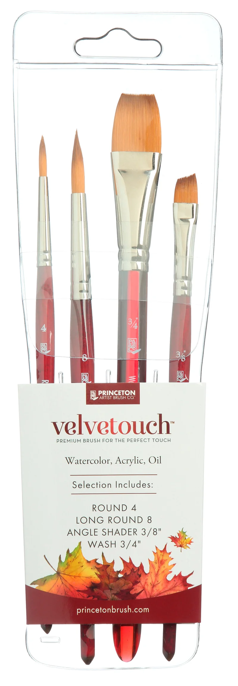 Universal-Pinselset PRINCETON Velvetouch – 4-tlg.