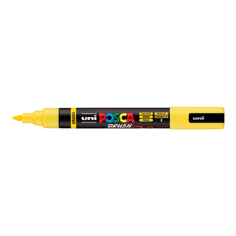 Posca Marker PC-5BR, 1 - 4 mm, Gelb