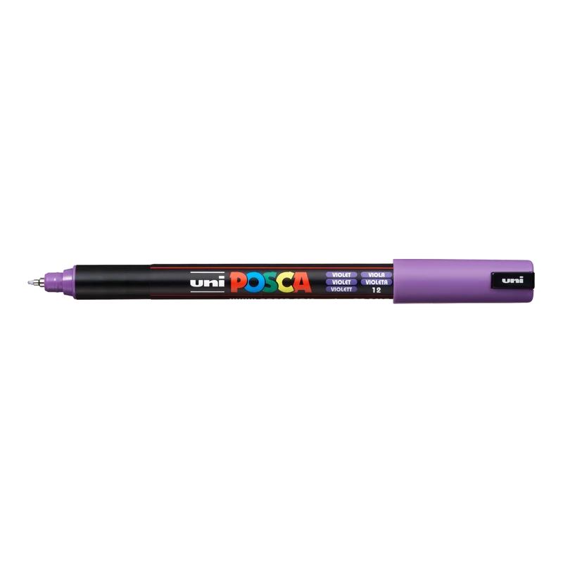 Posca flomaster PC-1MR, 0,7 mm, vijolična