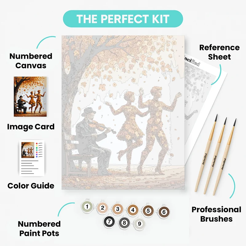 Autumn Symphony - Paint by Numbers Kit