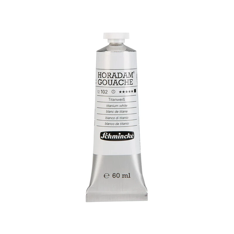 Gvaš barva Schmincke HORADAM titanovo bela 60 ml