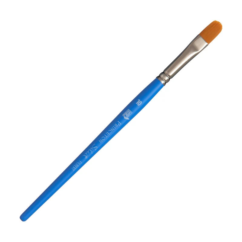 Syntetický štetec PRINCETON Select filbert s krátkou rúčkou