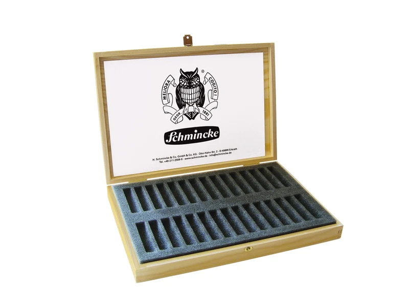 Drevená krabička na 30 pastelov Schmincke
