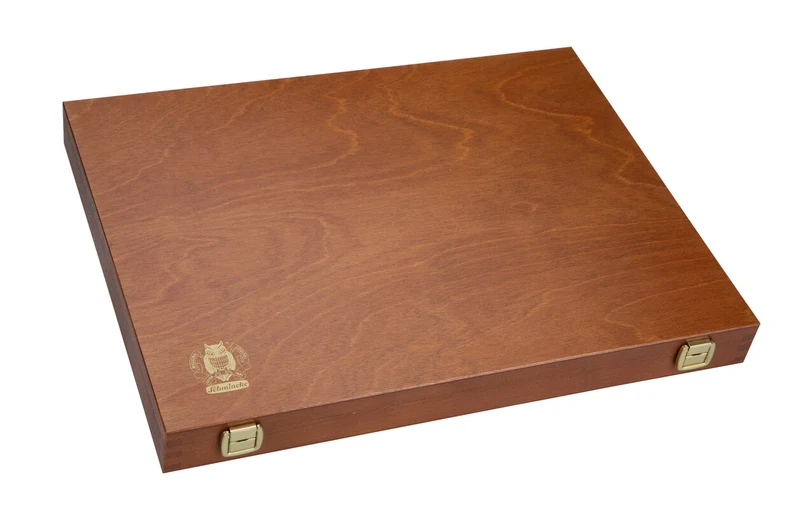 Cassetta in legno per 60 pastelli Schmincke