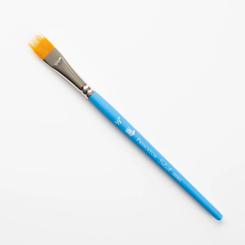 Pennello universale PRINCETON Select Grainer con setole sintetiche e manico corto