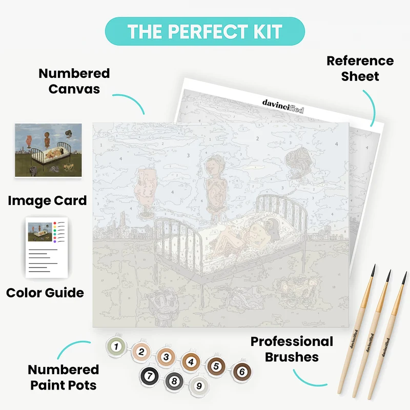 Henry Ford Hospital - Paint by Numbers Kit