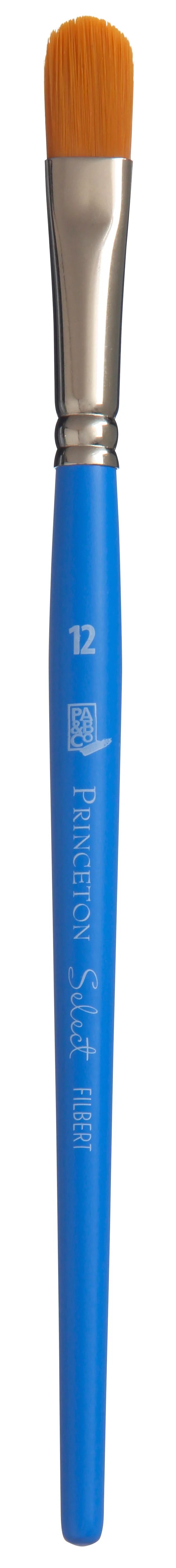PRINCETON Select Synthetikpinsel Filbert mit kurzem Stiel