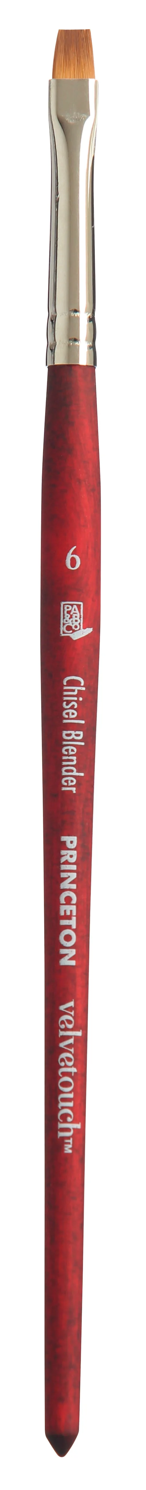 PRINCETON Velvetouch πινέλο γενικής χρήσης Chisel Blender με κοντή λαβή