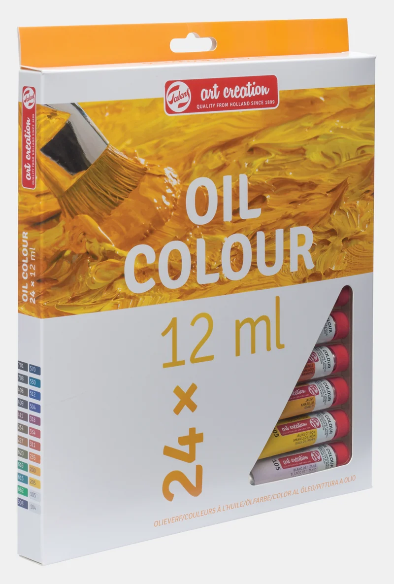 Set di colori a olio ROYAL TALENS Art Creation 24 x 12 ml