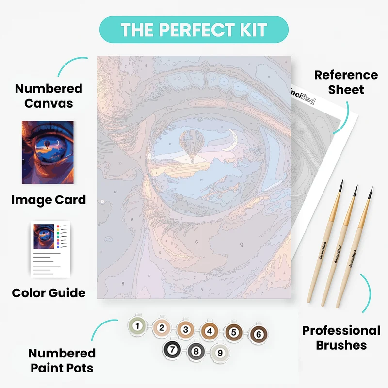 Dreamer's Vision - Paint by Numbers Kit