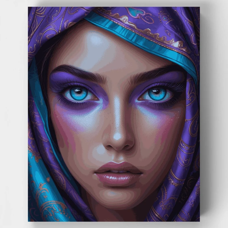 Mystical Gaze - Paint by Numbers Kit