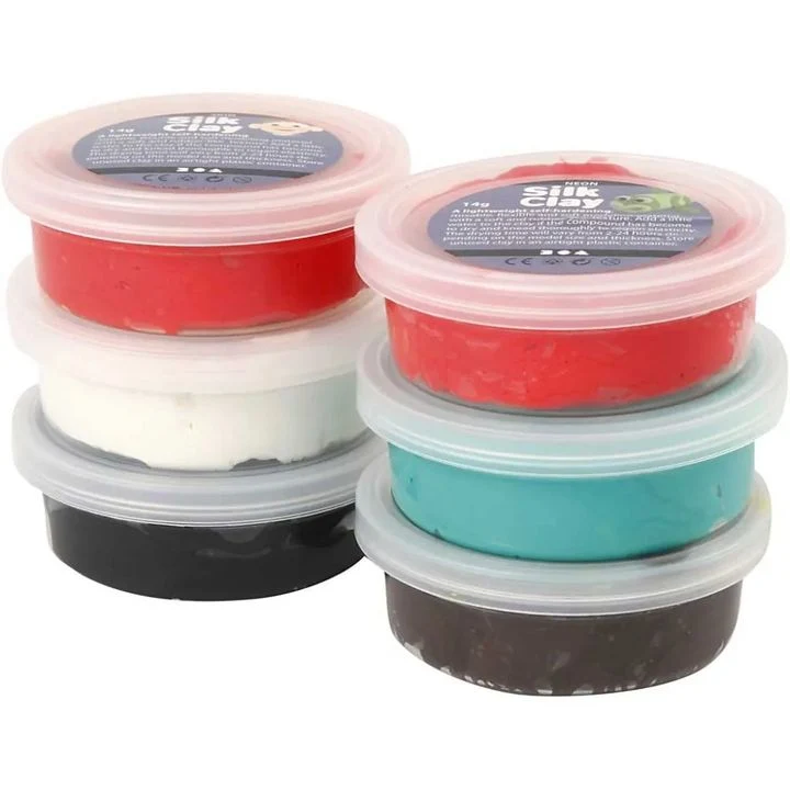 Modelirna masa Silk Clay Božič 6 x 14 g
