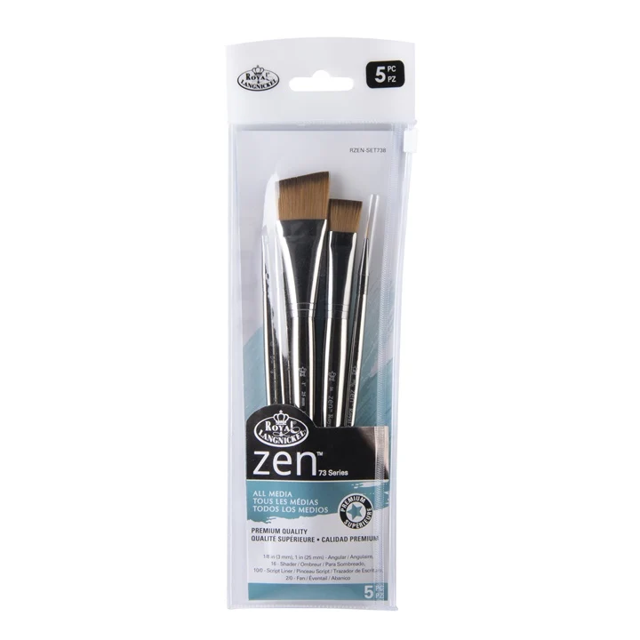 Комплект четки за рисуване Zen 73 на Royal and Langnickel