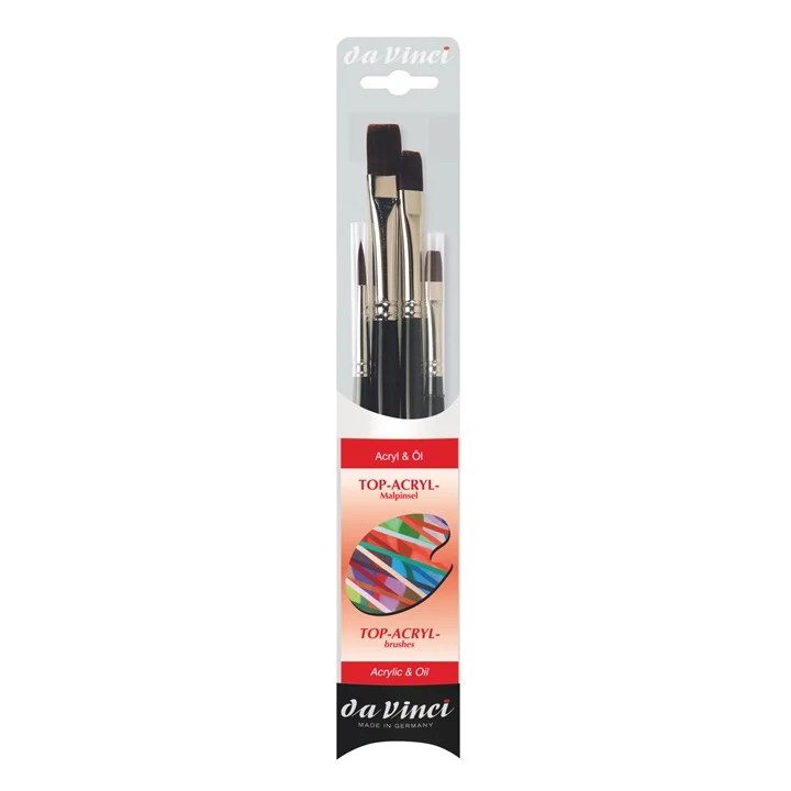 Комплект четки за рисуване da Vinci Top - Acryl