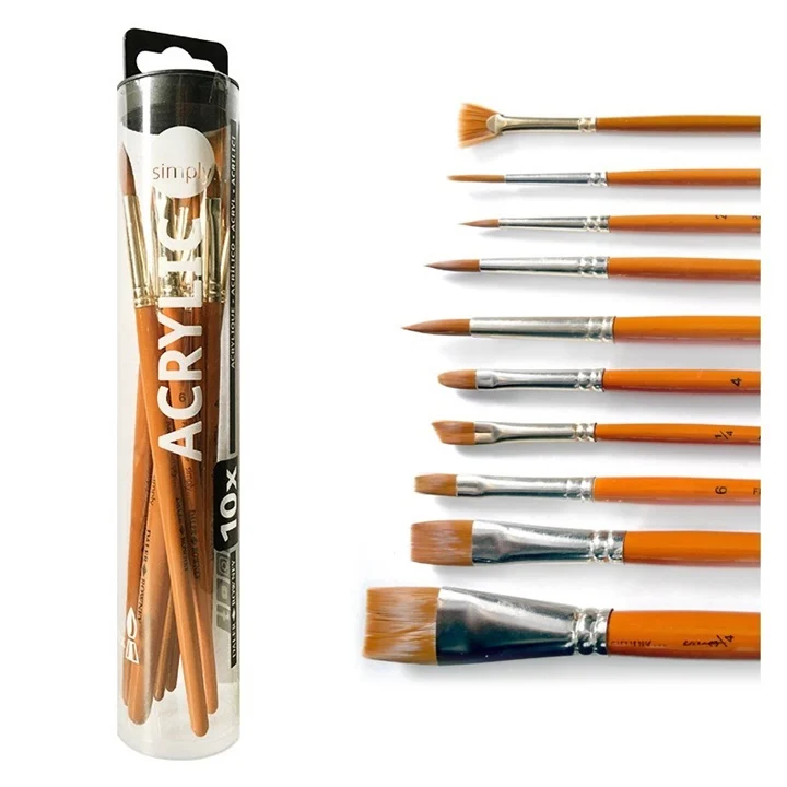 Комплект четки за акрилни бои Daler Rowney