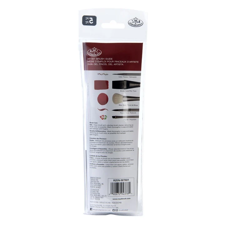 Комплект четки Royal and Langnickel Zen Series 83