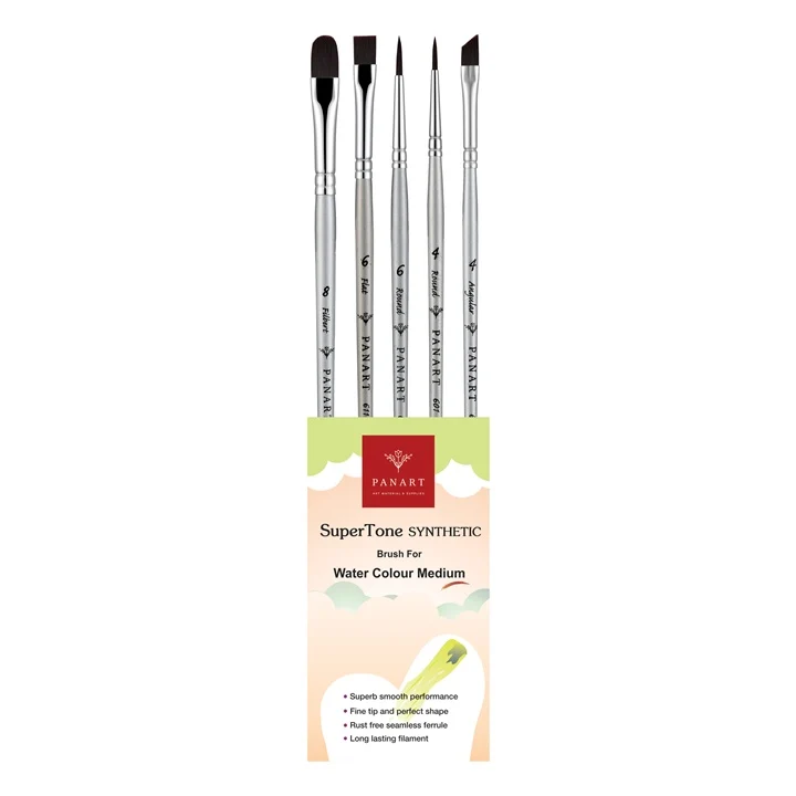 Комплект четки PanArt SuperTone ATL-04, 5 бр.