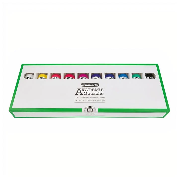 Комплект гвашови бои Schmincke AKADEMIE 10 x 60 ml