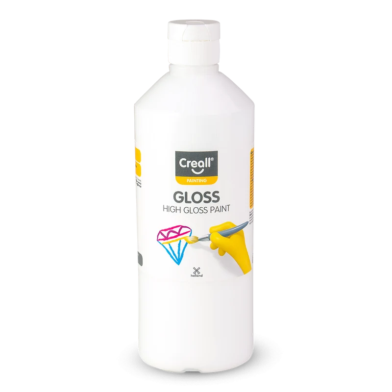 Glänzende Polyvinylfarbe Creall Gloss 500 ml
