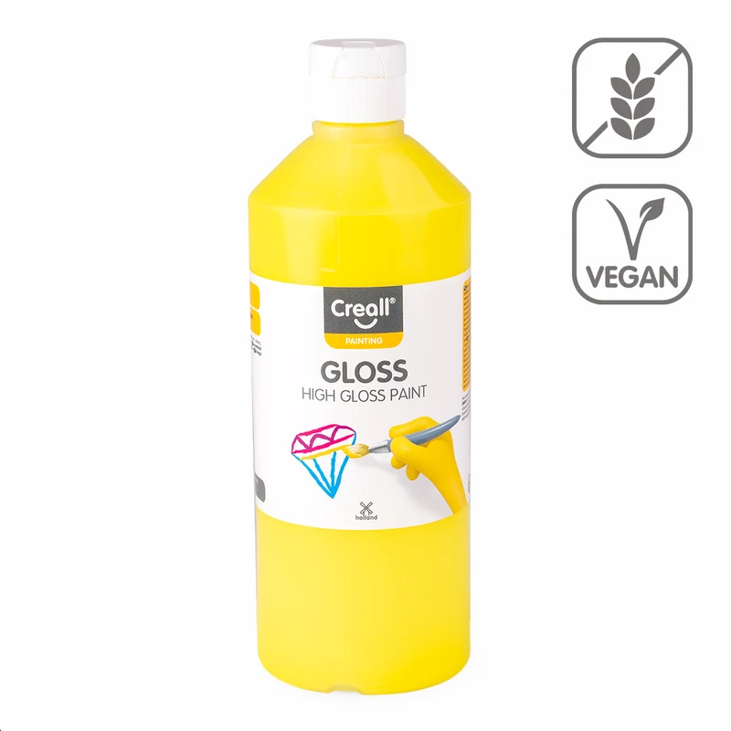Glänzende Polyvinylfarbe Creall Gloss 500 ml