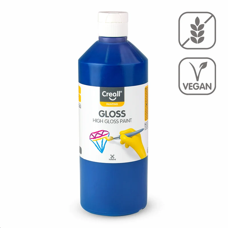Glänzende Polyvinylfarbe Creall Gloss 500 ml