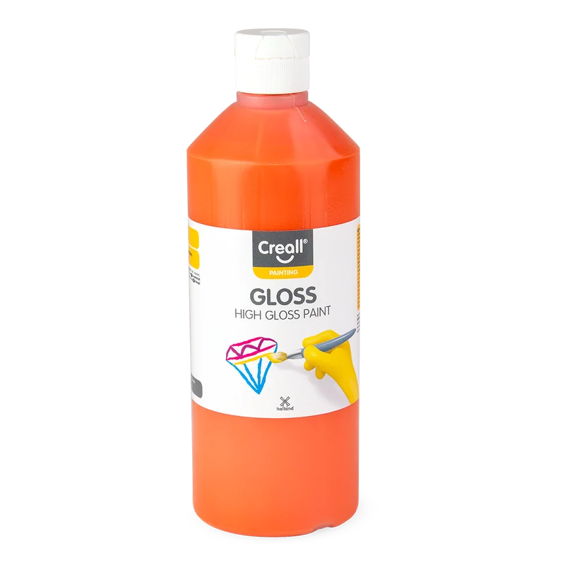 Γυαλιστερό πολυβινυλικό χρώμα Creall Gloss 500 ml