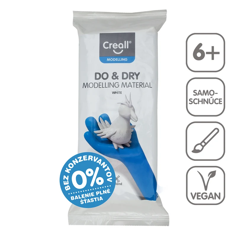 Pasta modellabile autoindurente Creall Do&Dry ipoallergenica 500 g