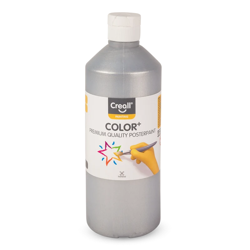 Temperová farba Creall CREALLCOLOR 500 ml - strieborná