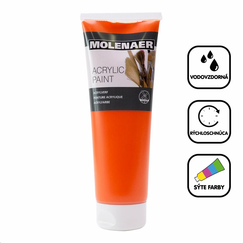 Colore acrilico Molenaer 250 ml