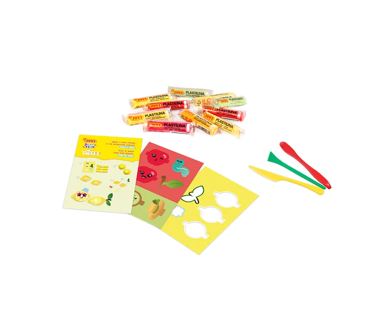 JOVI Play&Fun Mini set z naravnim plastelinom