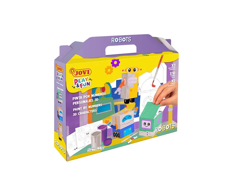 JOVI Play & Fun sada na maľovanie gvašovou temperou 17 ks