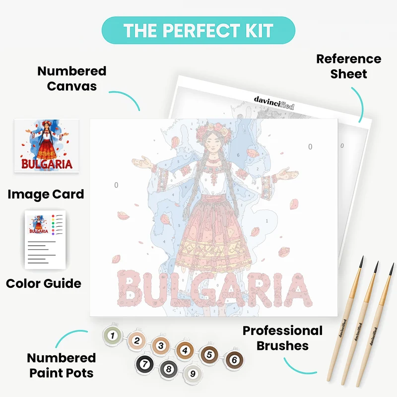 Bulgaria - Paint by Numbers Kit