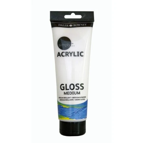 DALER ROWNEY D&R Simply medium acrilico lucido 250 ml