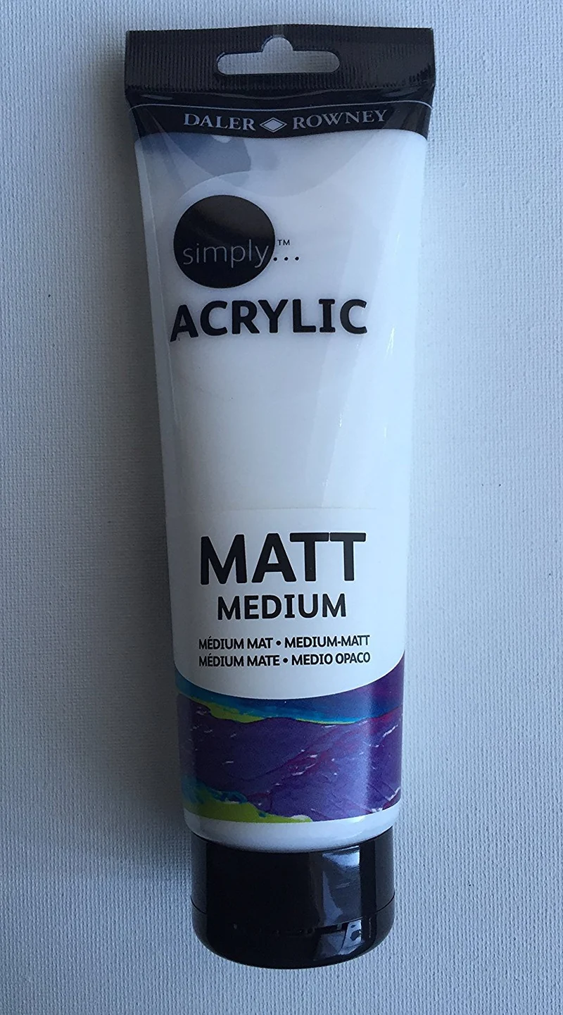 DALER ROWNEY Simply Mattes Acrylmedium 250 ml