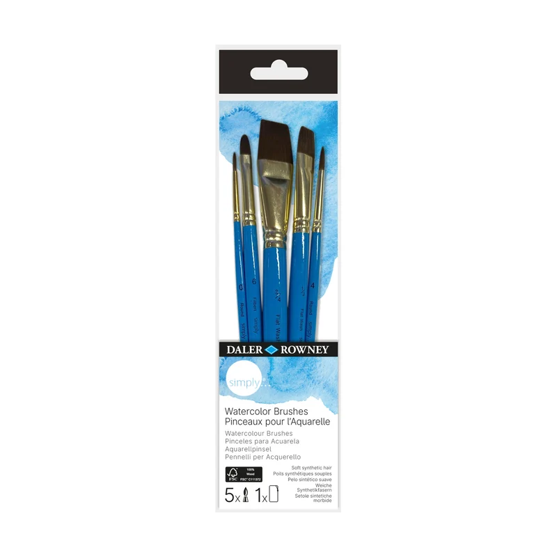 DALER ROWNEY Simply sada štetcov