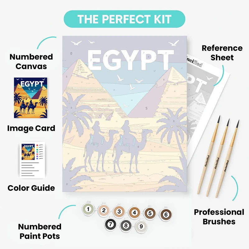 Egypt - Paint by Numbers Kit