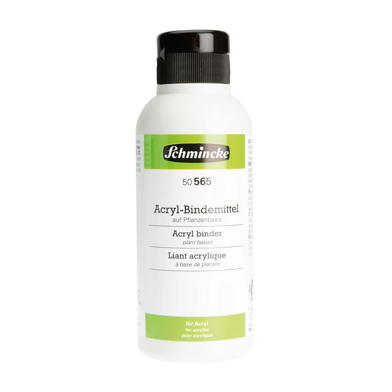 Schmincke Plant-based acrylic binder pflanzliches Acrylbindemittel