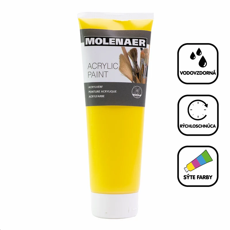 Ακρυλικό χρώμα Molenaer 250 ml