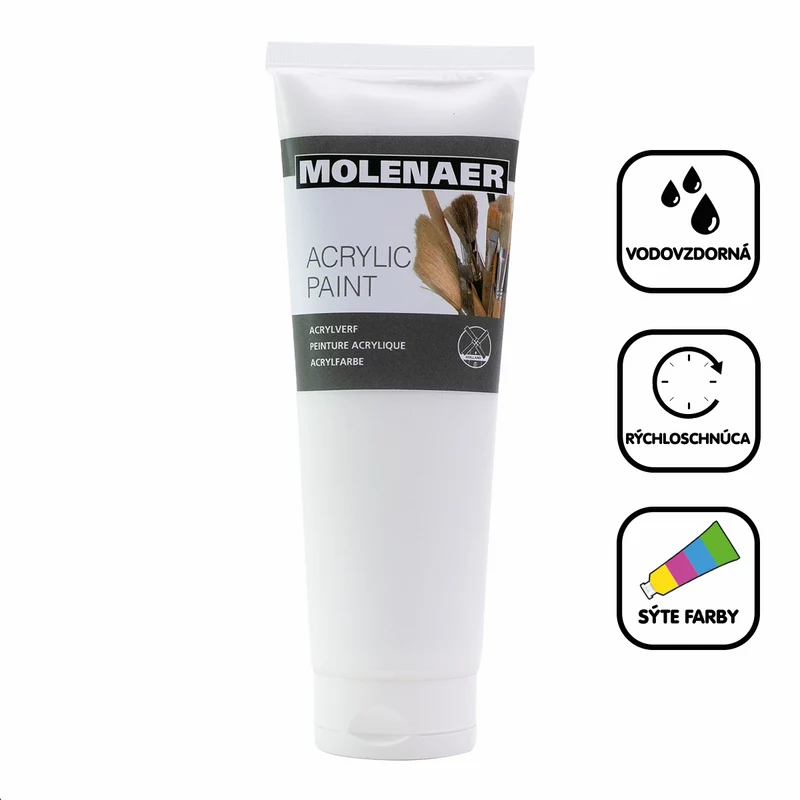 Akrylová farba Molenaer 250 ml