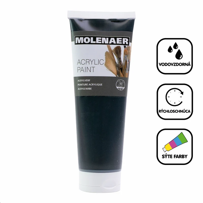 Akrylová farba Molenaer 250 ml