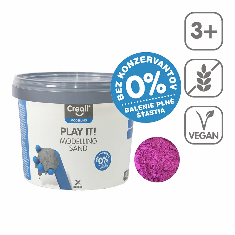 Modelovací piesok Creall Play it! 750 g v tégliku