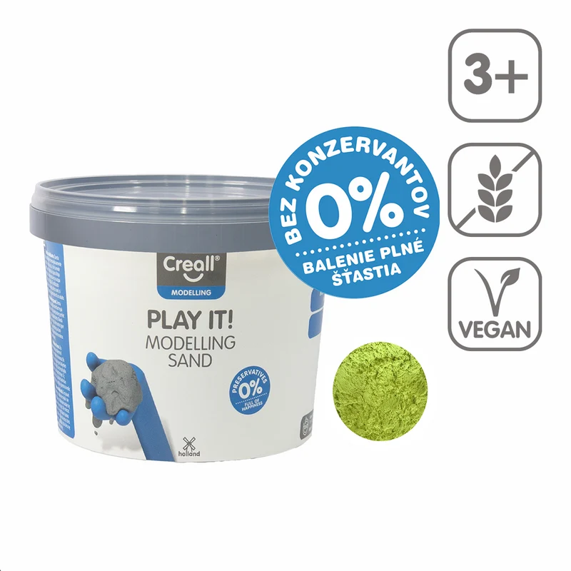 Пясък за моделиране Creall Play it! 750 g в кофичка
