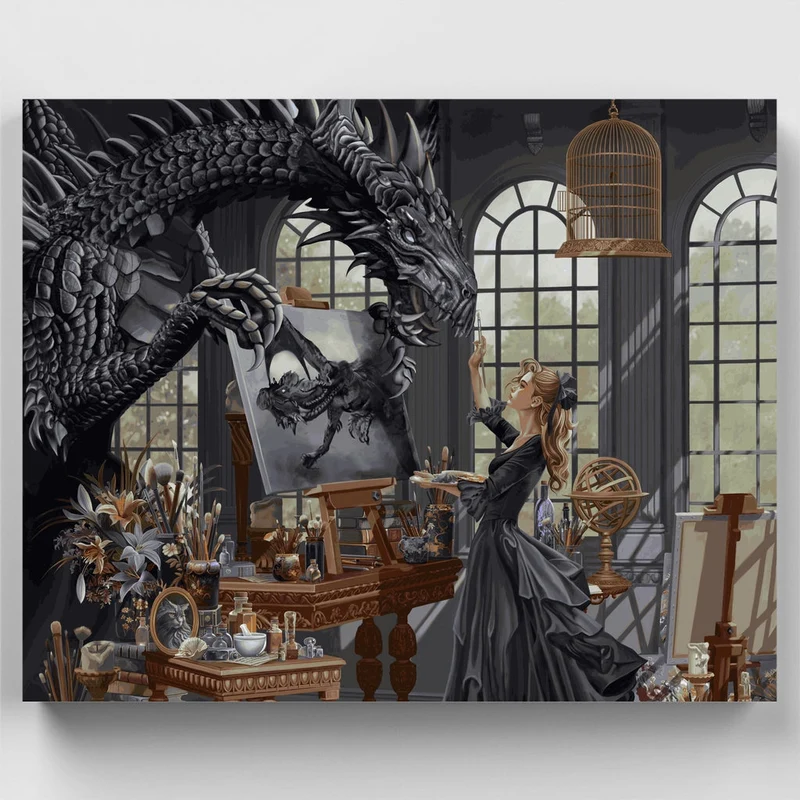 Dragon Artist - Paint by Numbers Kit