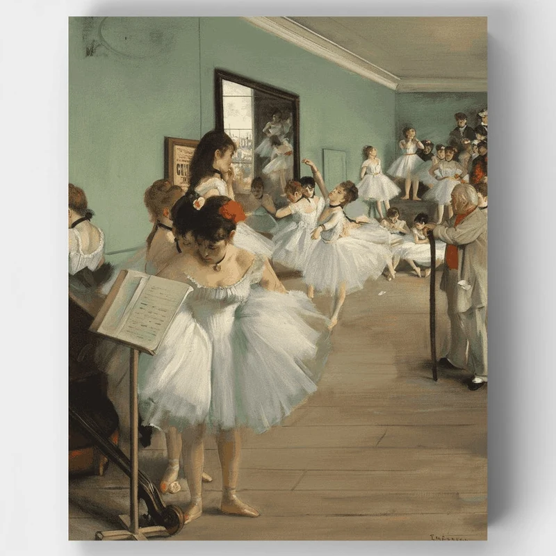 The Dance Class - Paint by Numbers Kit