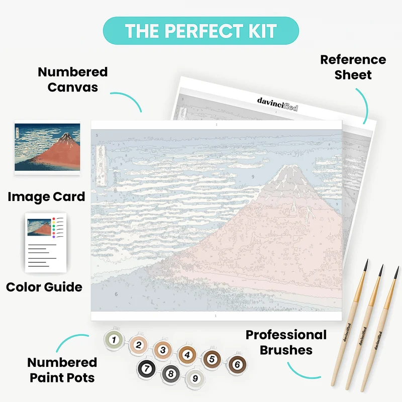 Fine Wind, Clear Morning - Paint by Numbers Kit