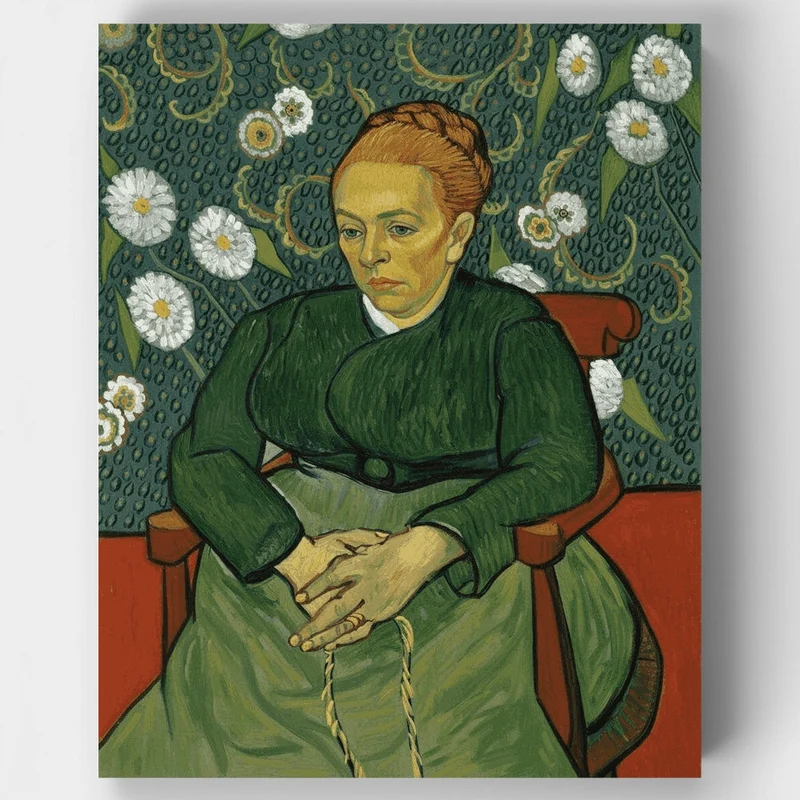 La Berceuse (Portrait of Madame Roulin) - Paint by Numbers Kit