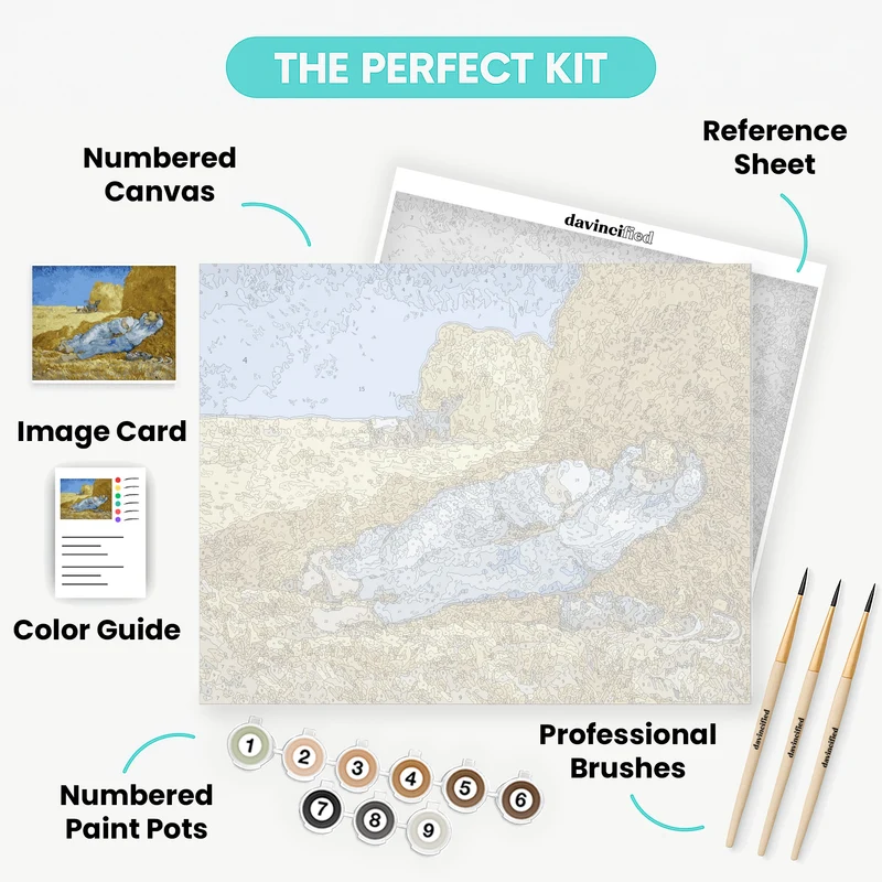 The Siesta - Paint by Numbers Kit